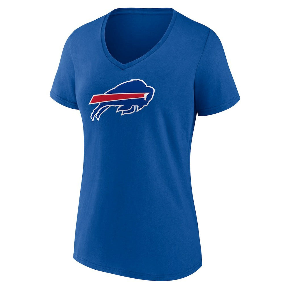 Buffalo Bills  Women's Primary Team Logo V-Neck T-Shirt
