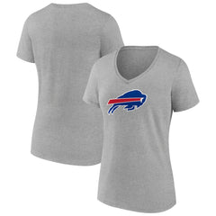 Buffalo Bills  Women's Primary Team Logo V-Neck T-Shirt