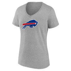 Buffalo Bills  Women's Primary Team Logo V-Neck T-Shirt