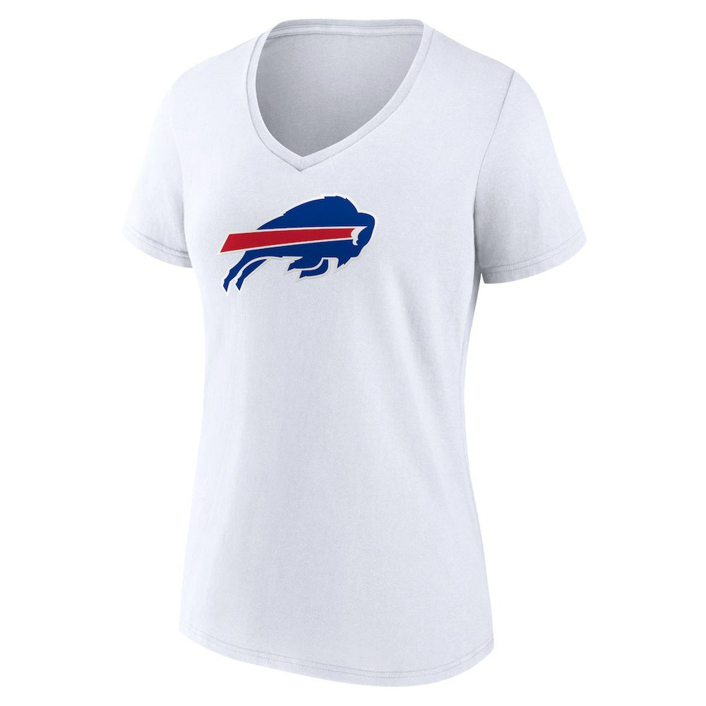 Buffalo Bills  Women's Primary Team Logo V-Neck T-Shirt