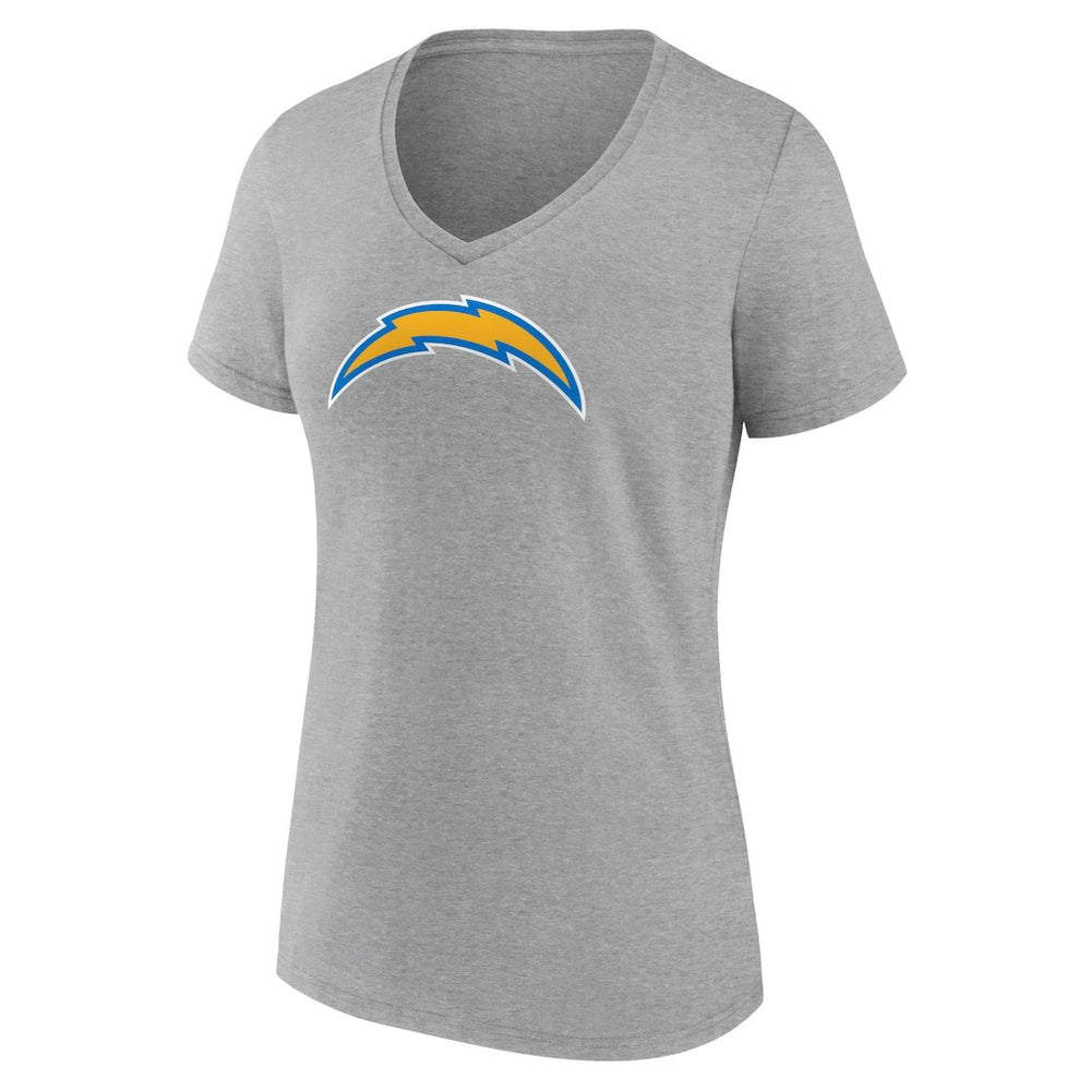 Los Angeles Chargers  Women's Primary Team Logo V-Neck T-Shirt