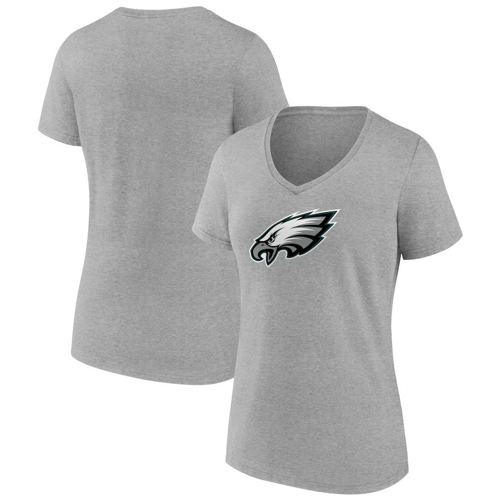 Philadelphia Eagles  Women's Primary Team Logo V-Neck T-Shirt