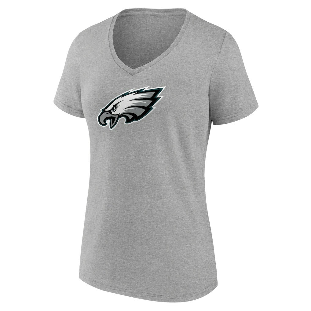 Philadelphia Eagles  Women's Primary Team Logo V-Neck T-Shirt