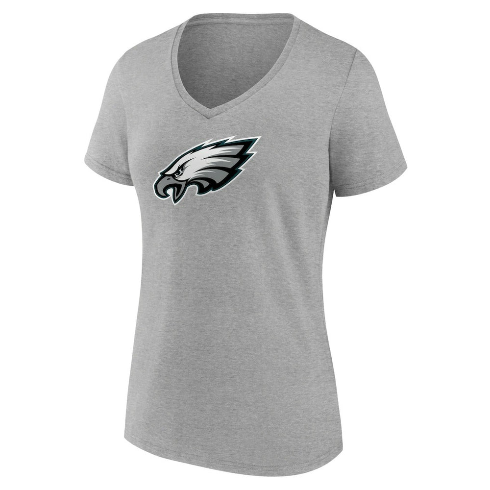 Philadelphia Eagles  Women's Primary Team Logo V-Neck T-Shirt