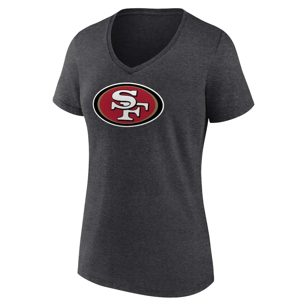 San Francisco 49ers  Women's Primary Team Logo V-Neck T-Shirt