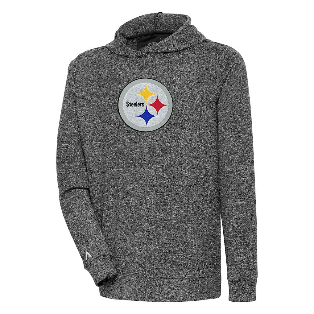 Pittsburgh Steelers  Antigua Absolute Chenille Pullover Hoodie