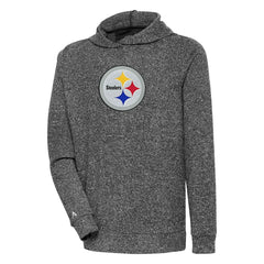 Pittsburgh Steelers  Antigua Absolute Chenille Pullover Hoodie