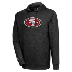 San Francisco 49ers  Antigua Action Chenille Pullover Hoodie