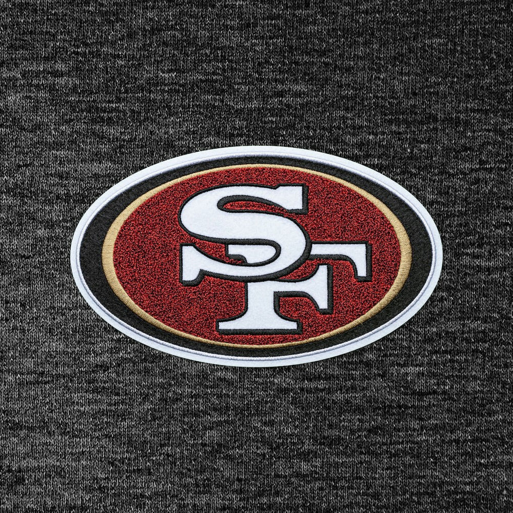 San Francisco 49ers  Antigua Action Chenille Pullover Hoodie