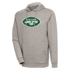 New York Jets  Antigua Action Chenille Pullover Hoodie
