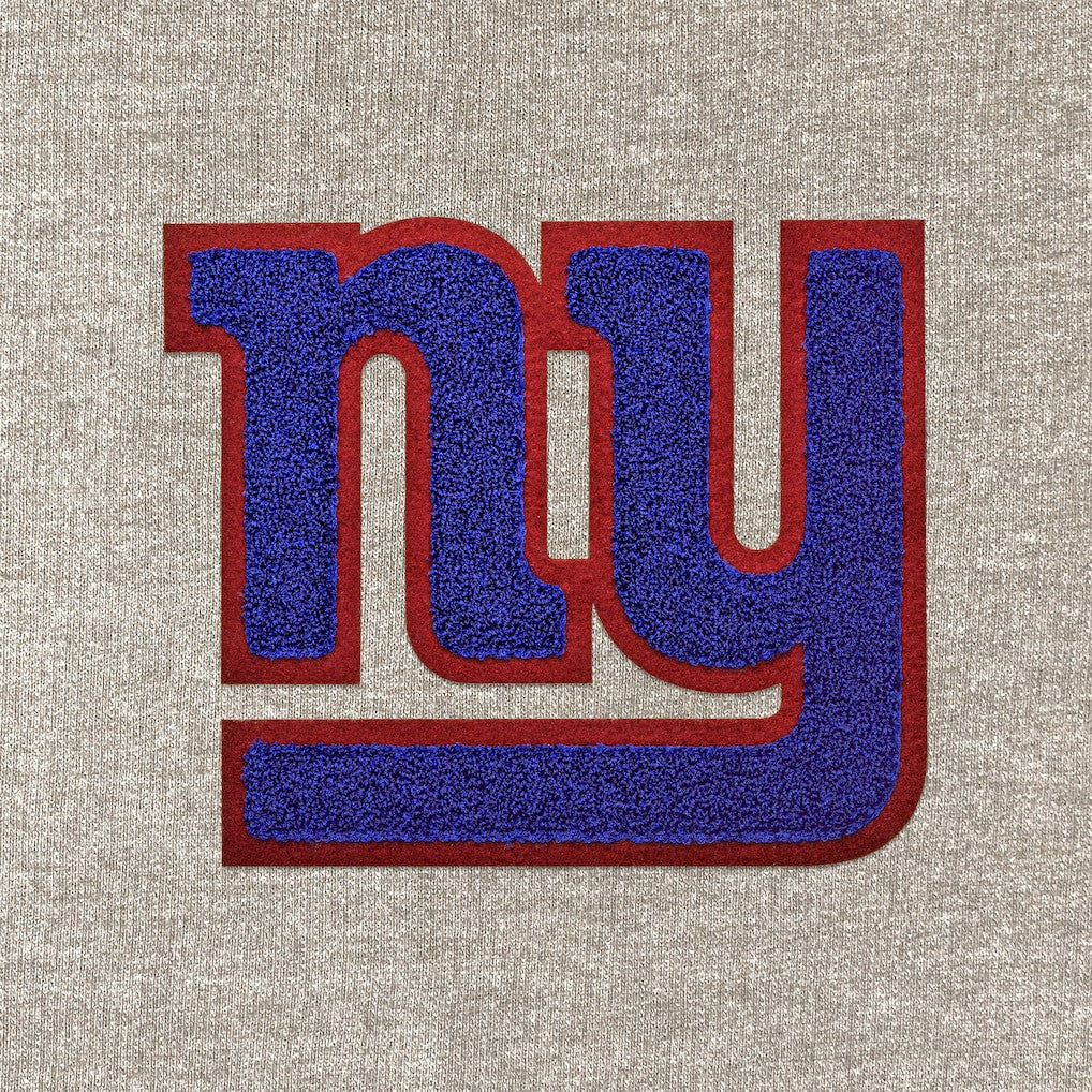 New York Giants  Antigua Reward Chenille Pullover Crewneck Sweatshirt