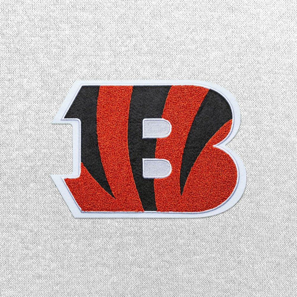 Cincinnati Bengals  Antigua Victory Chenille Pullover Hoodie