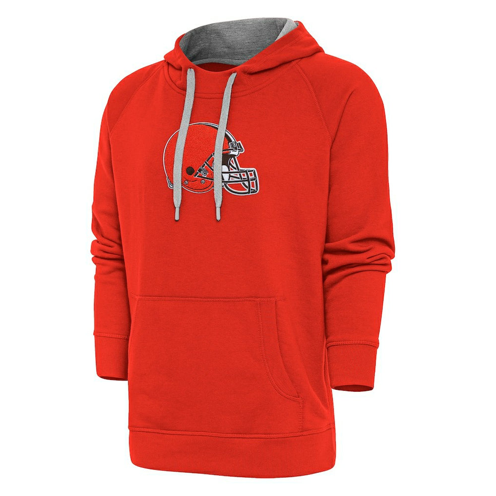 Cleveland Browns  Antigua Victory Chenille Pullover Hoodie