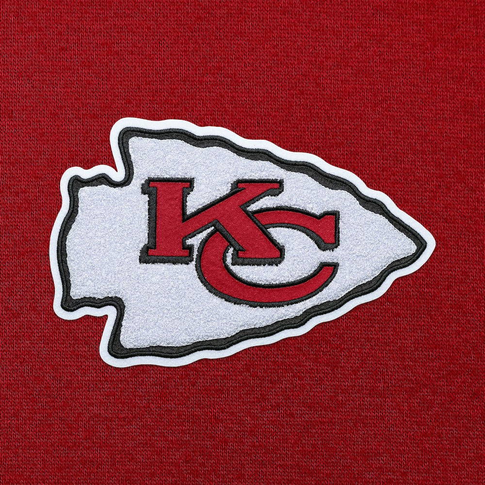 Kansas City Chiefs  Antigua Victory Chenille Pullover Hoodie