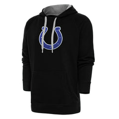 Indianapolis Colts  Antigua Victory Chenille Pullover Hoodie