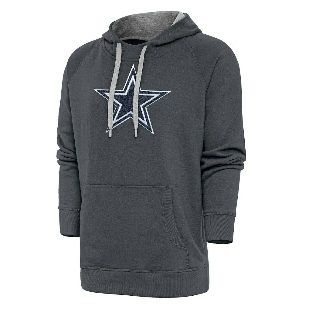 Dallas Cowboys  Antigua Victory Chenille Pullover Hoodie