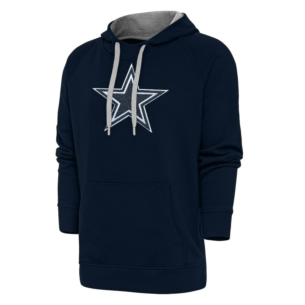 Dallas Cowboys  Antigua Victory Chenille Pullover Hoodie