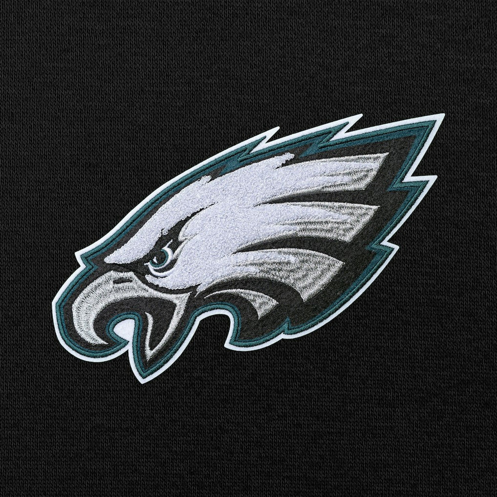 Philadelphia Eagles  Antigua Victory Chenille Pullover Hoodie