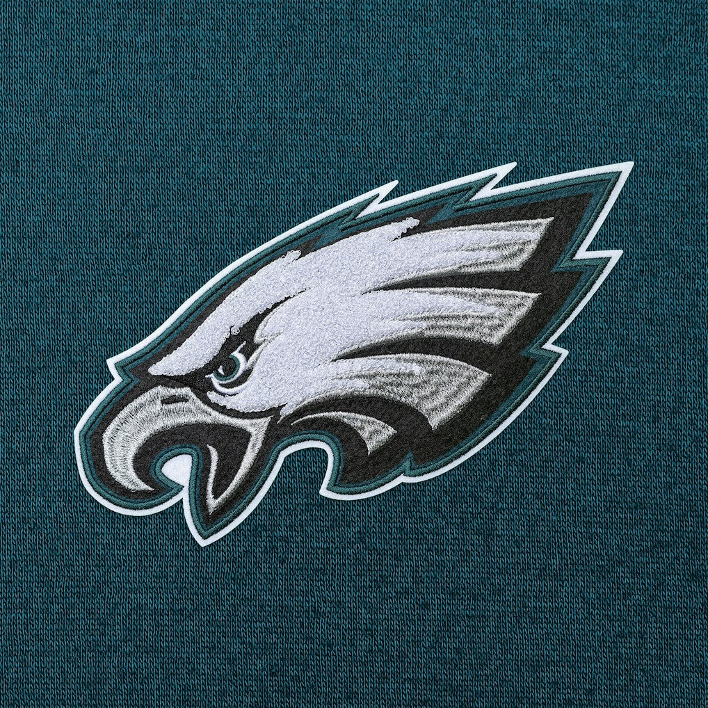 Philadelphia Eagles  Antigua Victory Chenille Pullover Hoodie