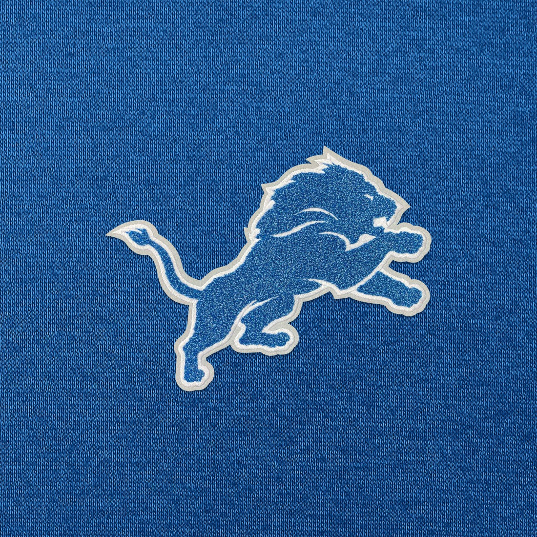 Detroit Lions  Antigua Victory Chenille Pullover Hoodie