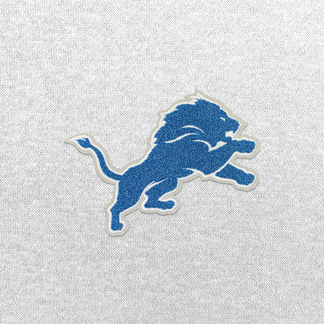 Detroit Lions  Antigua Victory Chenille Pullover Hoodie