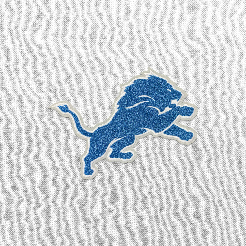 Detroit Lions  Antigua Victory Chenille Pullover Hoodie
