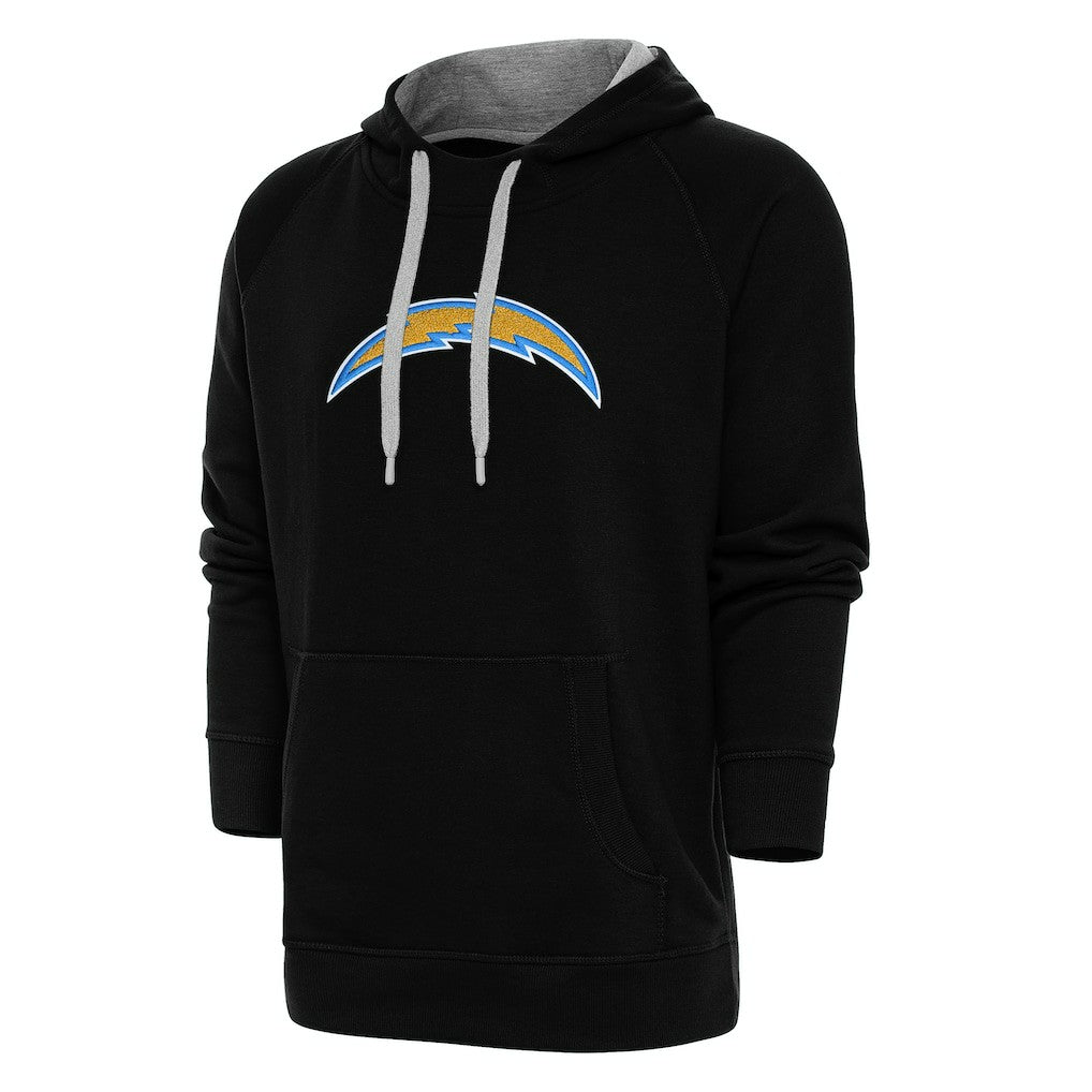 Los Angeles Chargers  Antigua Victory Chenille Pullover Hoodie