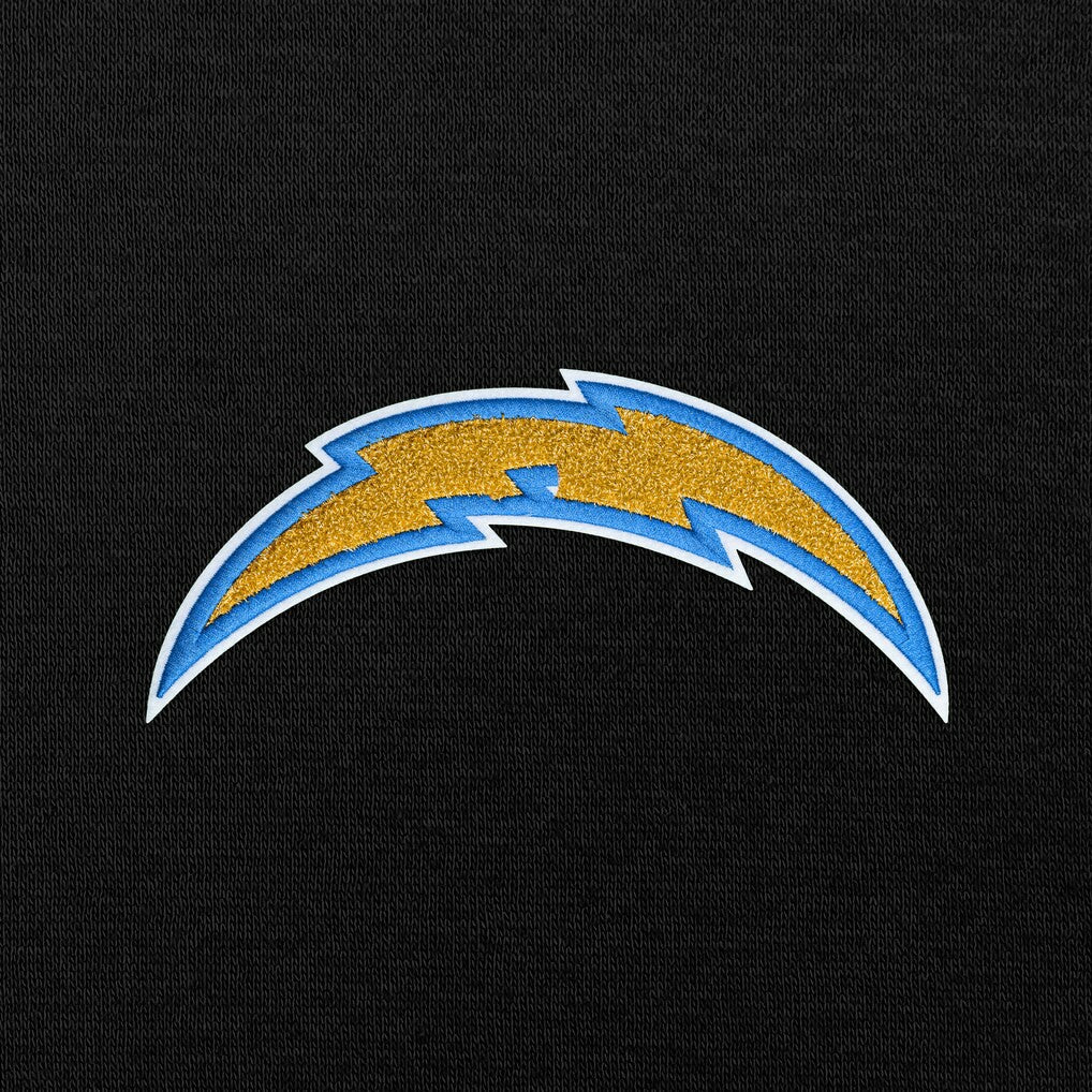 Los Angeles Chargers  Antigua Victory Chenille Pullover Hoodie
