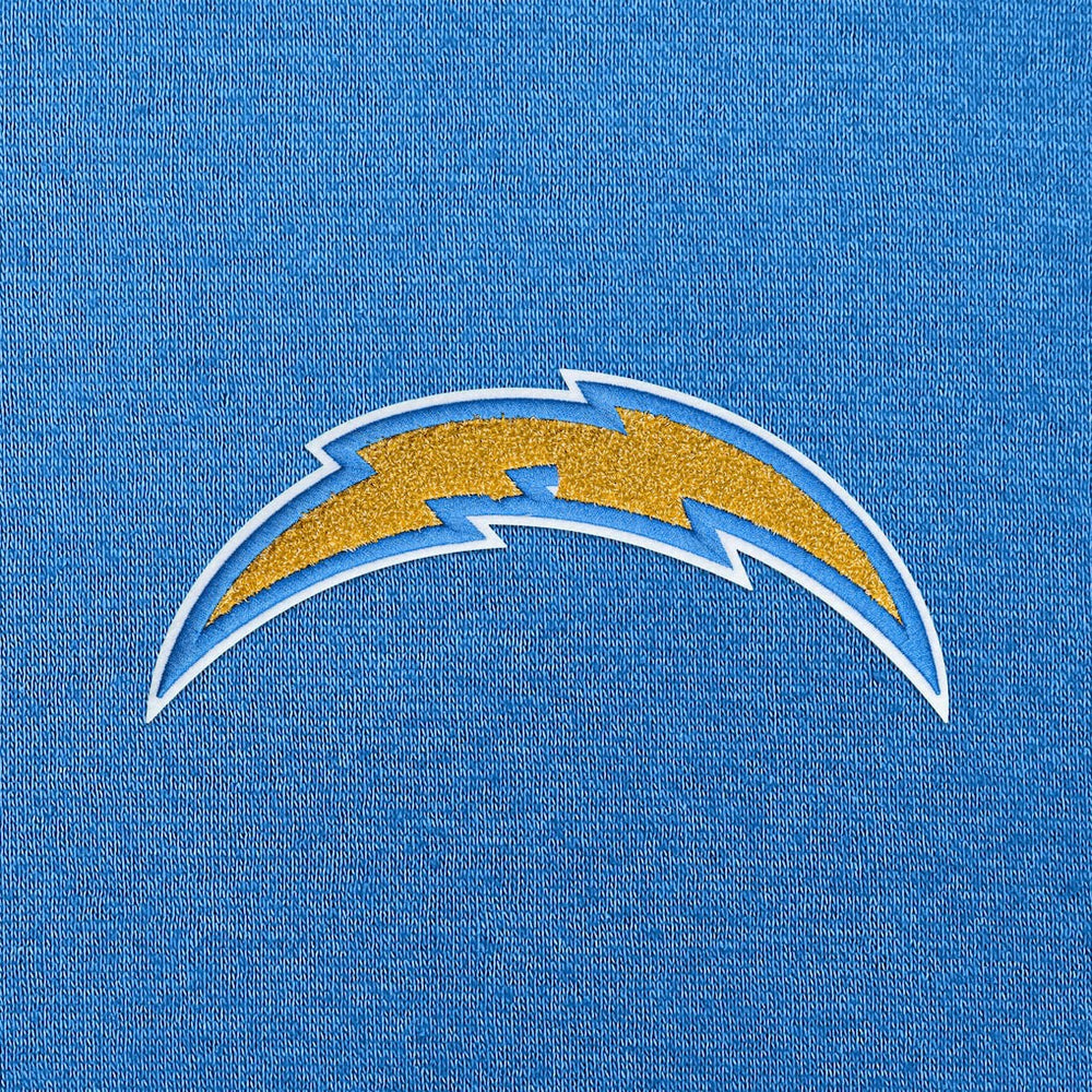 Los Angeles Chargers  Antigua Victory Chenille Pullover Hoodie