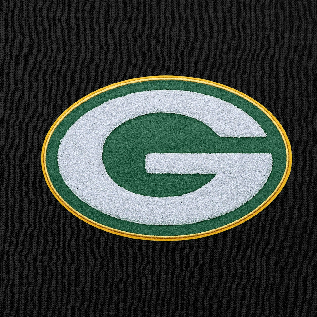 Green Bay Packers  Antigua Victory Chenille Pullover Hoodie