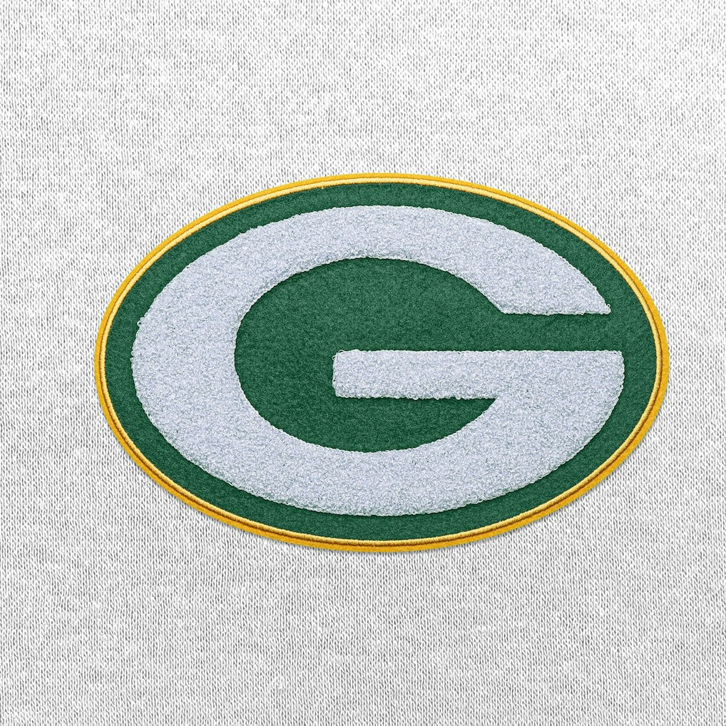 Green Bay Packers  Antigua Victory Chenille Pullover Hoodie