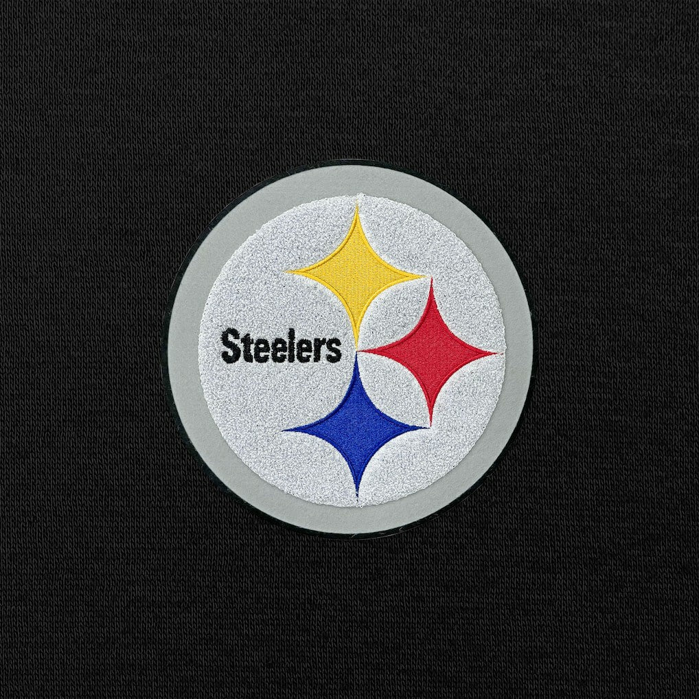 Pittsburgh Steelers  Antigua Victory Chenille Pullover Hoodie