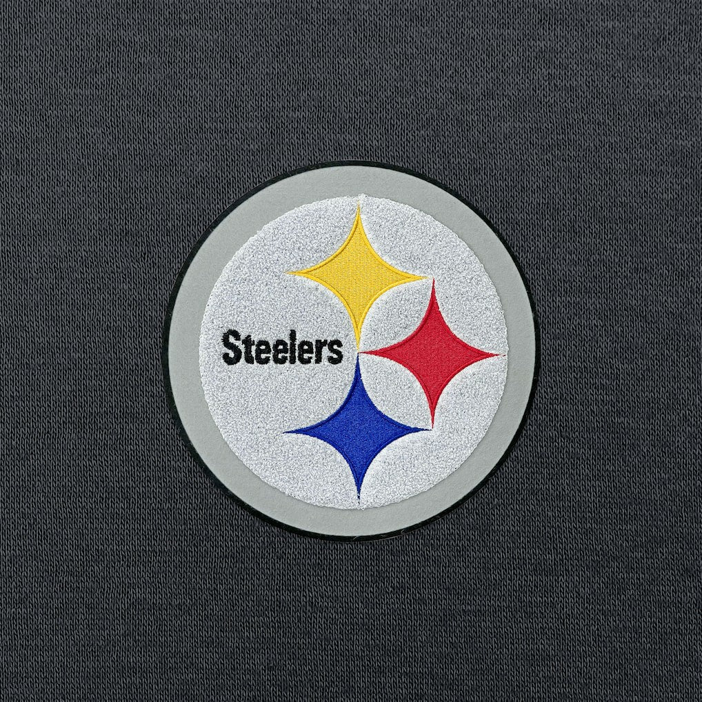 Pittsburgh Steelers  Antigua Victory Chenille Pullover Hoodie
