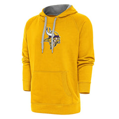 Minnesota Vikings  Antigua Victory Chenille Pullover Hoodie