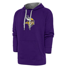 Minnesota Vikings  Antigua Victory Chenille Pullover Hoodie