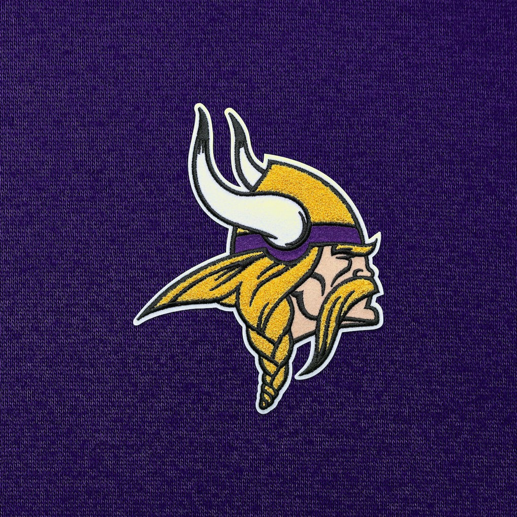 Minnesota Vikings  Antigua Victory Chenille Pullover Hoodie
