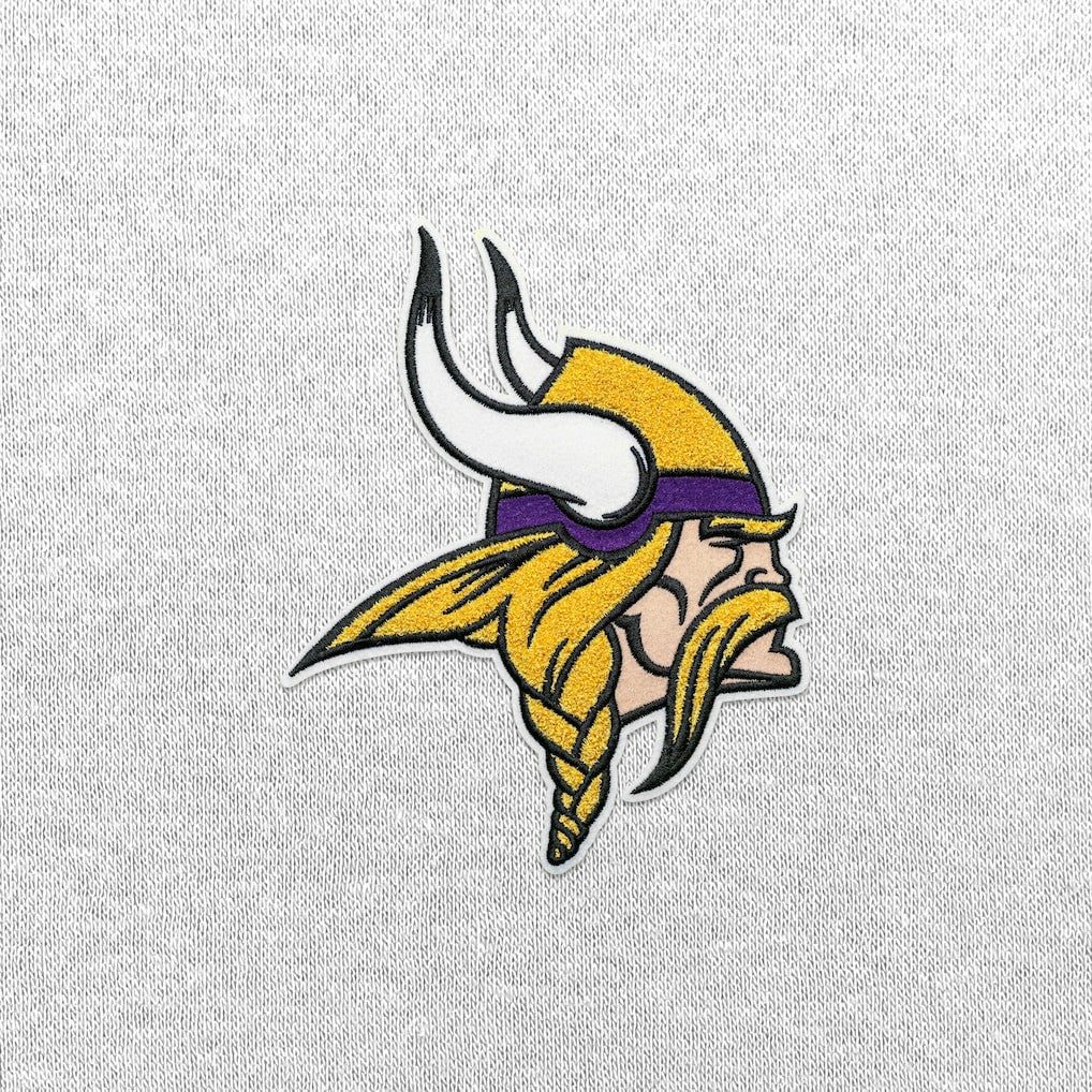 Minnesota Vikings  Antigua Victory Chenille Pullover Hoodie