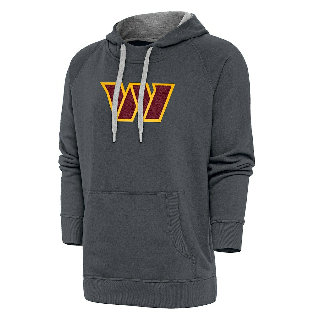 Washington Commanders  Antigua Victory Chenille Pullover Hoodie