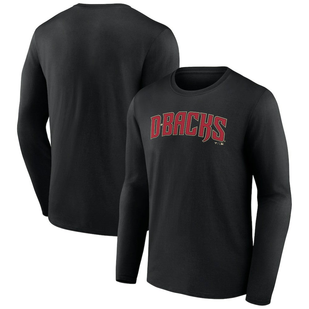 Arizona Diamondbacks Official Wordmark Long Sleeve T-Shirt | MLB Online