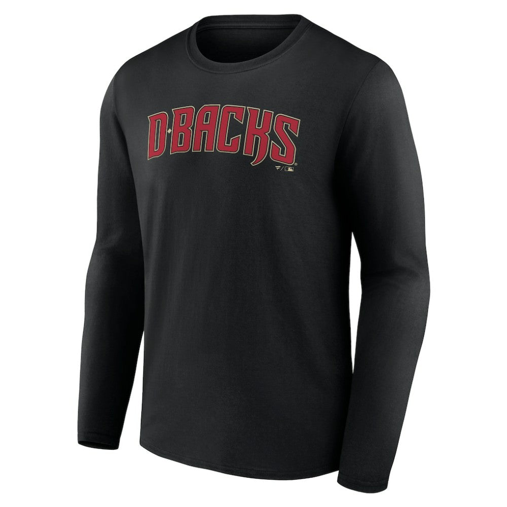 Arizona Diamondbacks Official Wordmark Long Sleeve T-Shirt | MLB Online