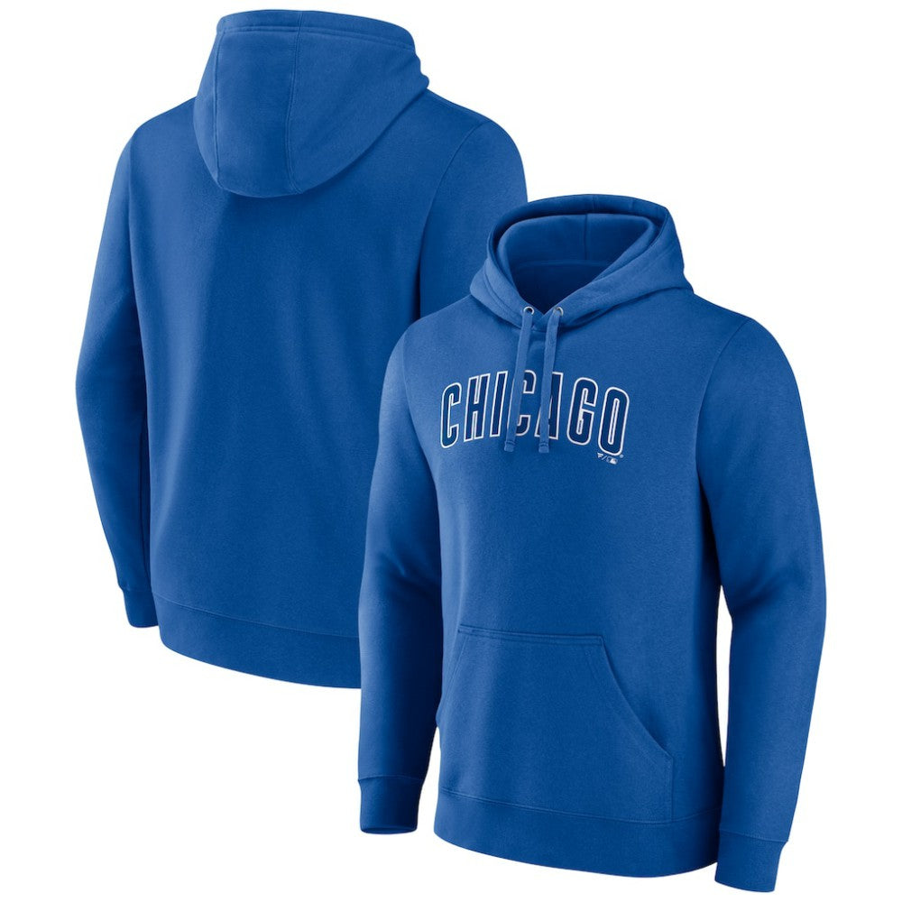 Chicago Cubs Official Wordmark Pullover Hoodie | MLB Online