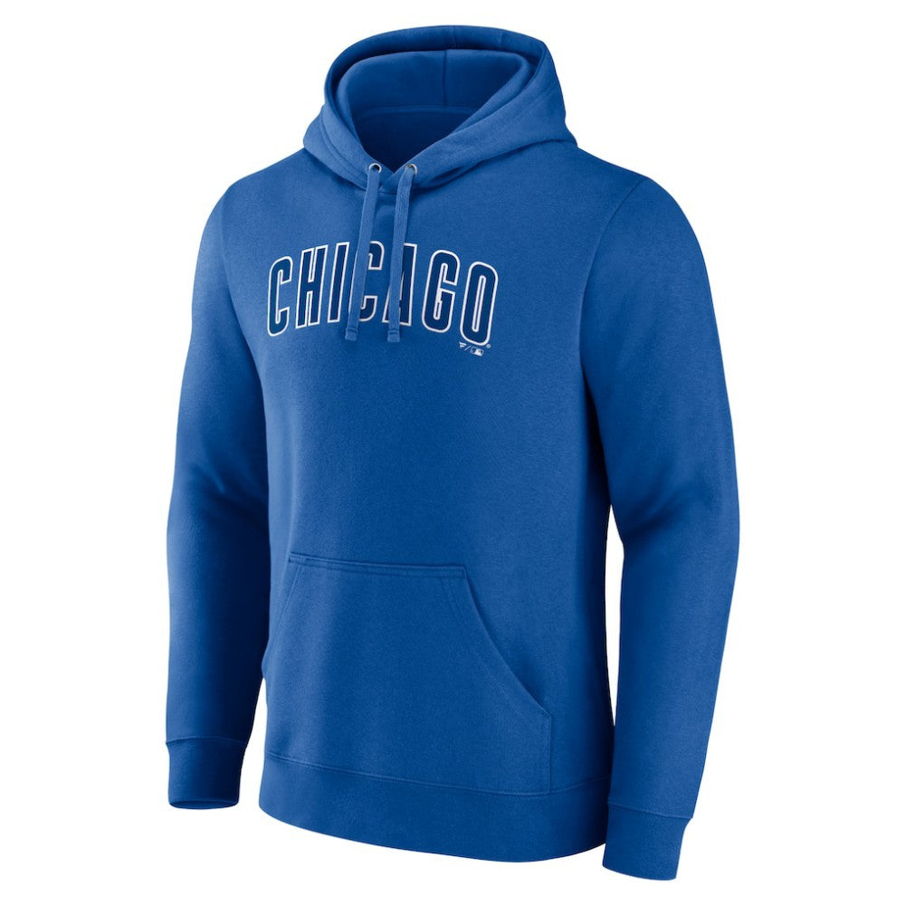 Chicago Cubs Official Wordmark Pullover Hoodie | MLB Online