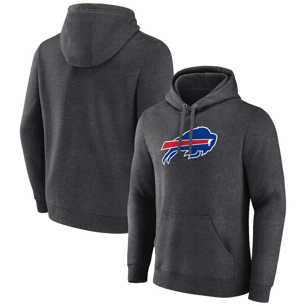 Buffalo Bills  Primary Team Logo Fitted Pullover Hoodie