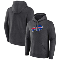Buffalo Bills  Primary Team Logo Fitted Pullover Hoodie