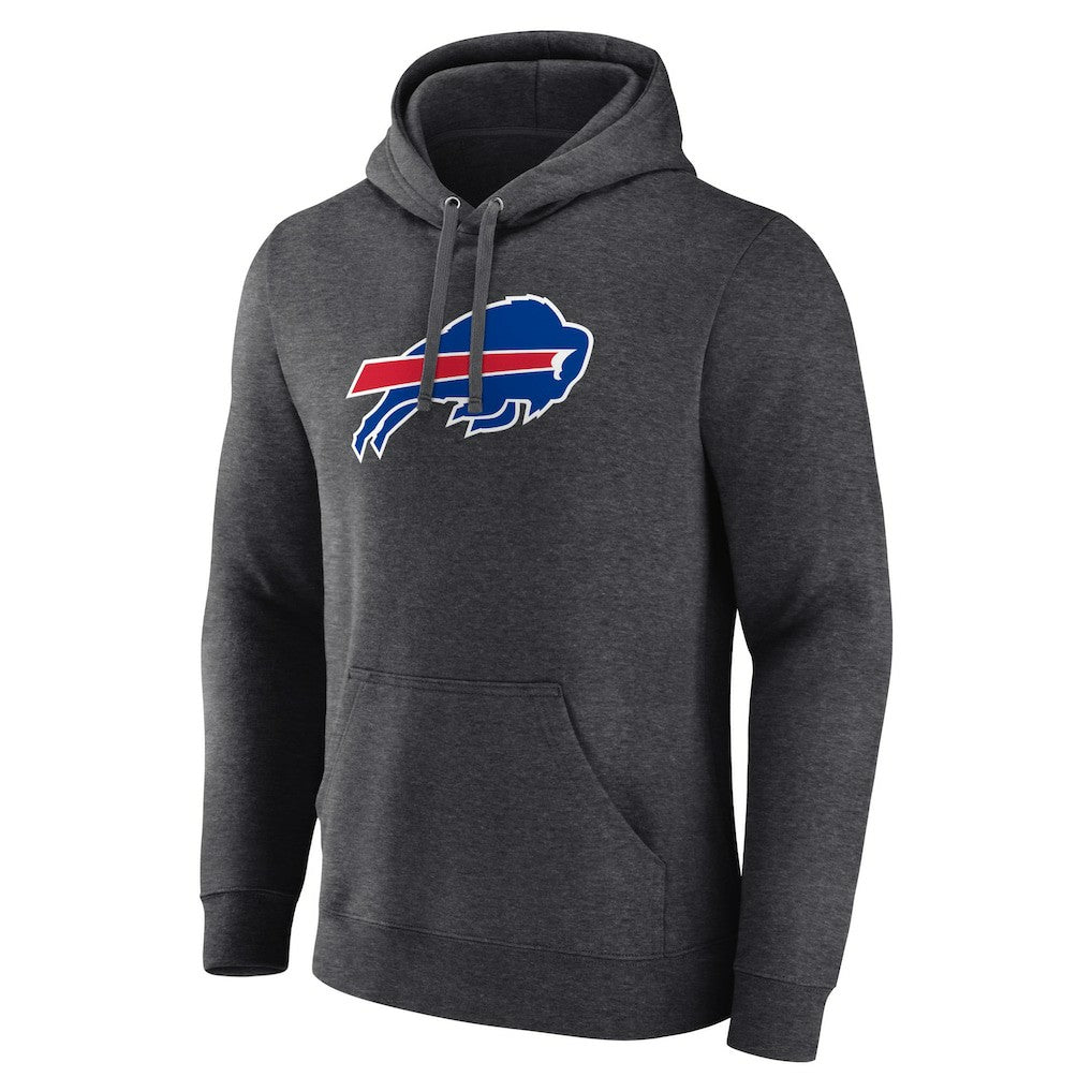 Buffalo Bills  Primary Team Logo Fitted Pullover Hoodie