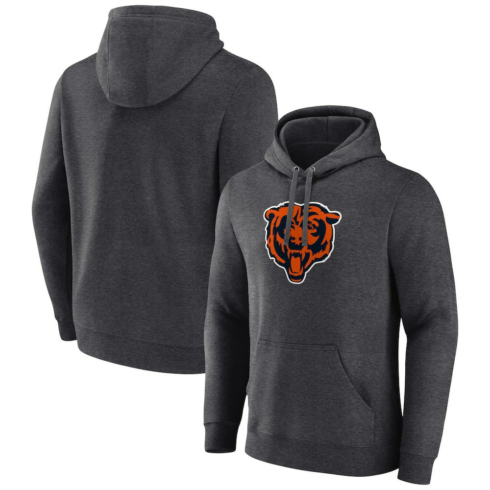 Chicago Bears  Primary Team Logo Fitted Pullover Hoodie