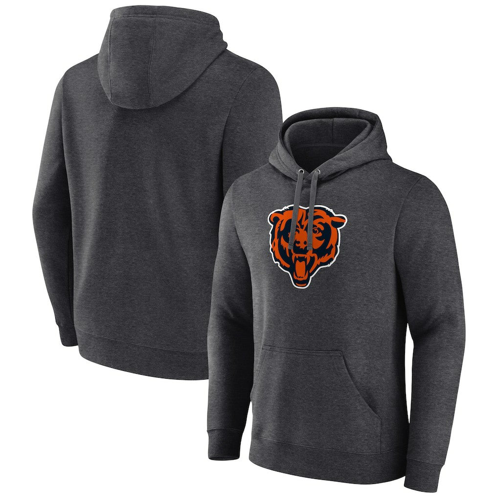 Chicago Bears  Primary Team Logo Fitted Pullover Hoodie
