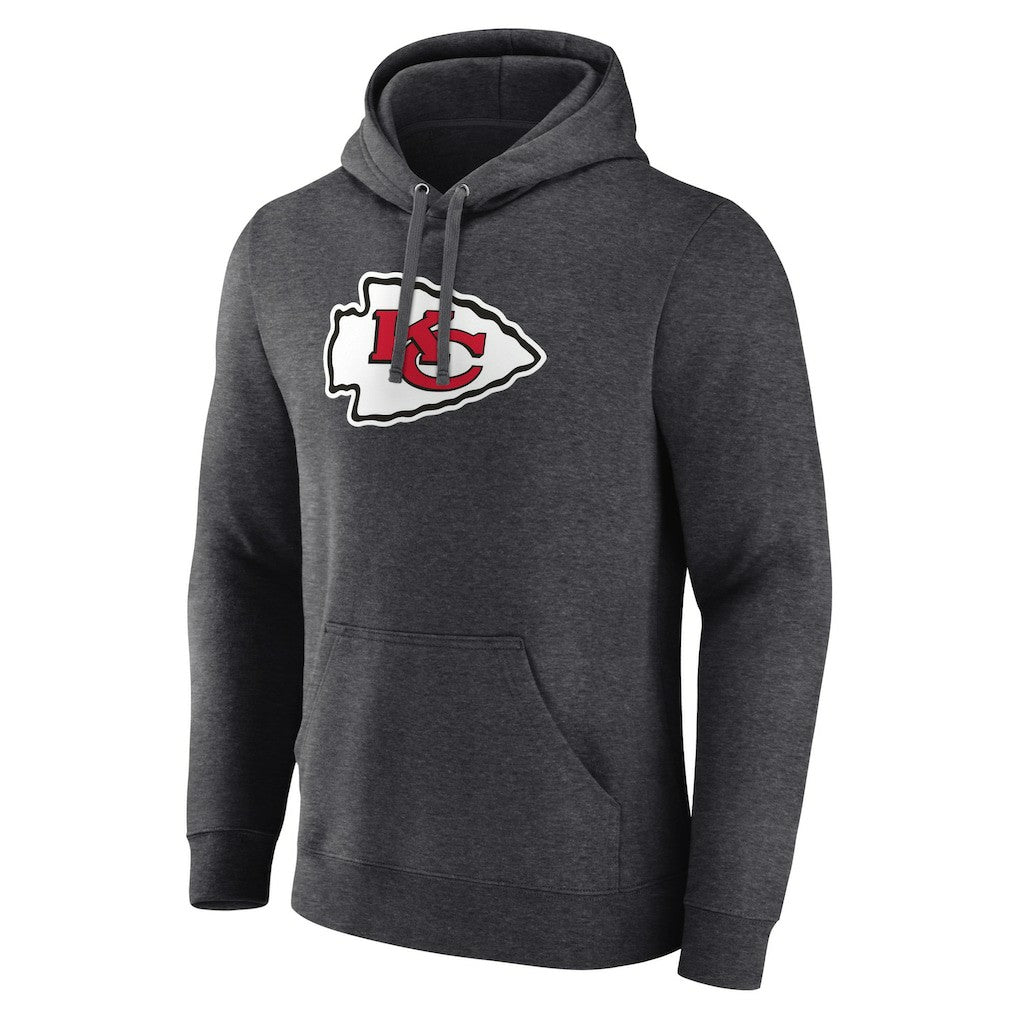 Kansas City Chiefs  Primary Team Logo Fitted Pullover Hoodie