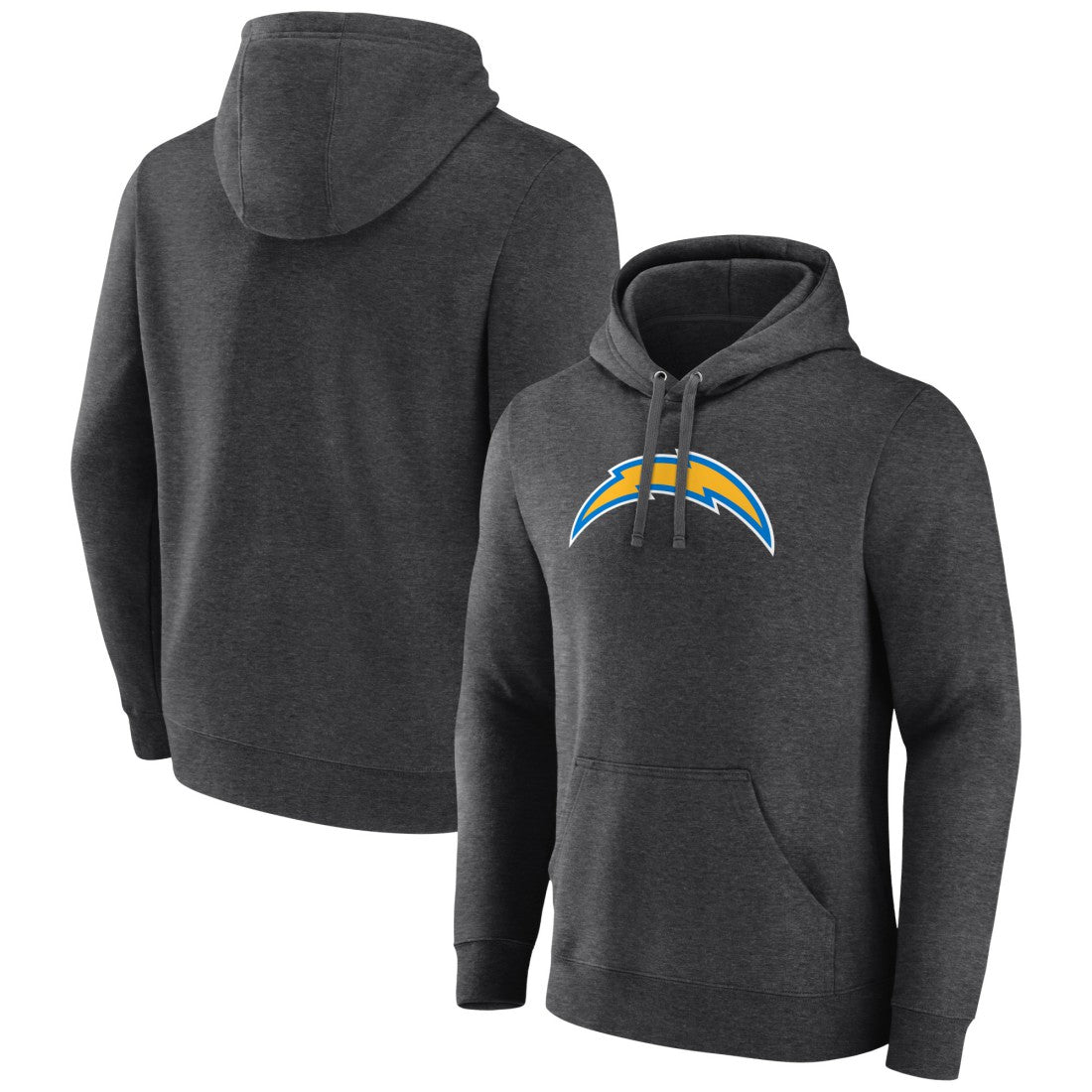 Los Angeles Chargers  Primary Team Logo Fitted Pullover Hoodie