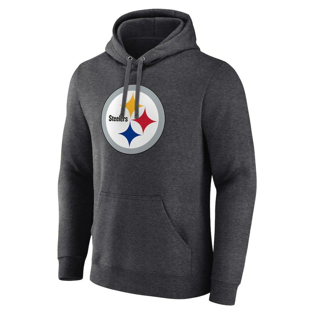 Pittsburgh Steelers  Primary Team Logo Fitted Pullover Hoodie